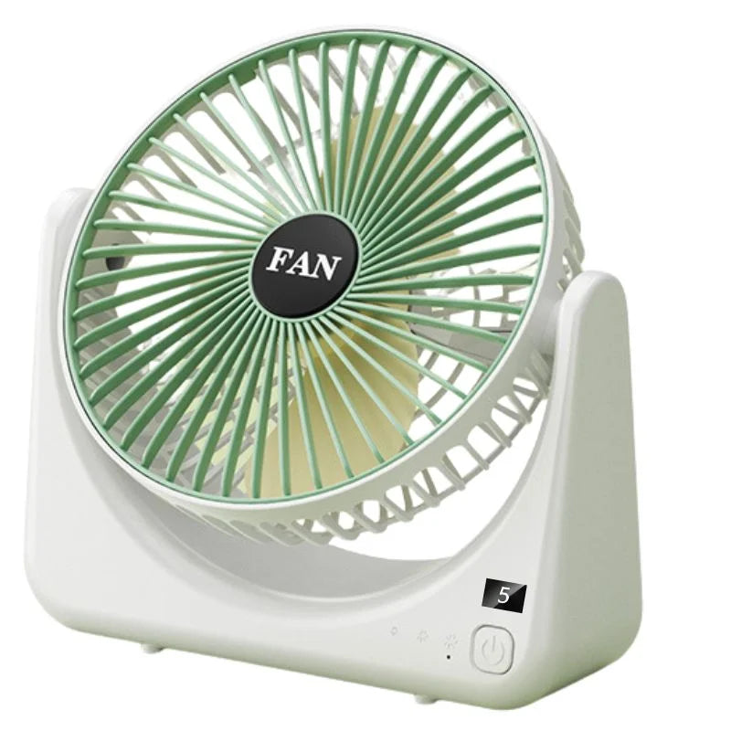Circular Rechargeable Desktop FanColor