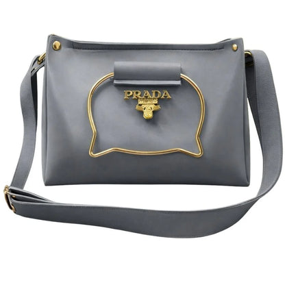 Beige Elegant Cat Handle Handbag for Girls & Ladies | Stylish Shoulder & Crossbody Bag with Gold Accents | Adjustable Strap