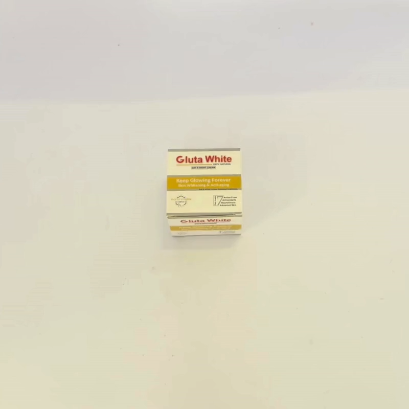 Gluta White Day & Night Cream | Whitening Anti-Aging Hydrating 50g Face Care