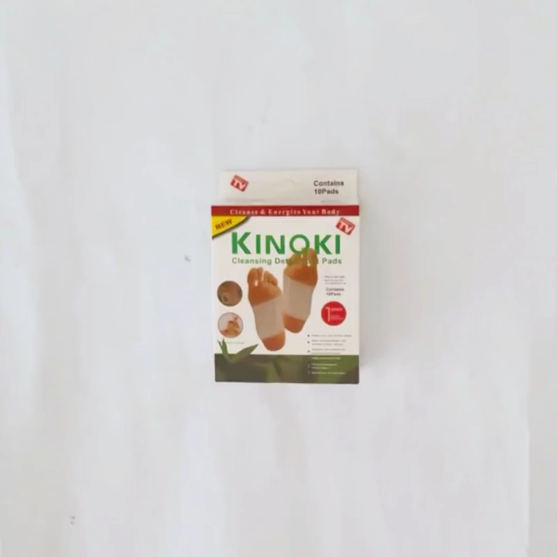 Kinoki Detox Foot Pads | Natural Cleansing Foot Patches for Stress Relief & Better Sleep